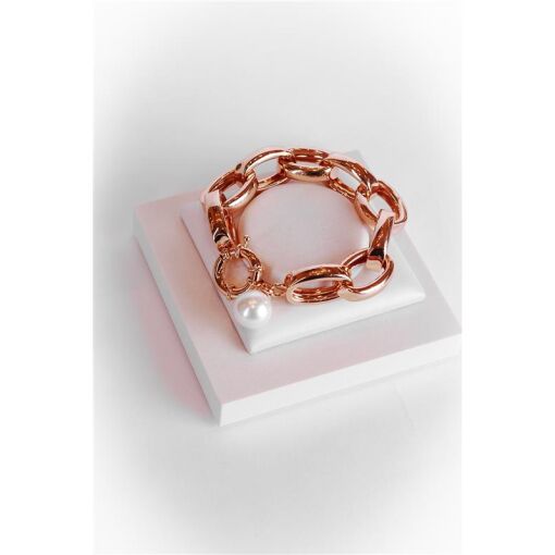 PULSEIRA ELOS GRANDES PINGENTE PÉROLA