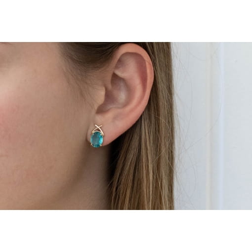 BRINCO DE CRISTAL OVAL