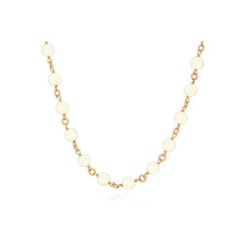 CHOKER COM PÉROLAS SHELL