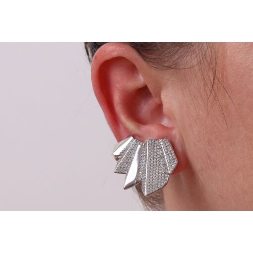 BRINCO EAR CUFF COM ZIRCÔNIAS