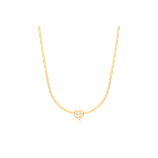 CHOKER LACRAIA COM CORAÇÃO
