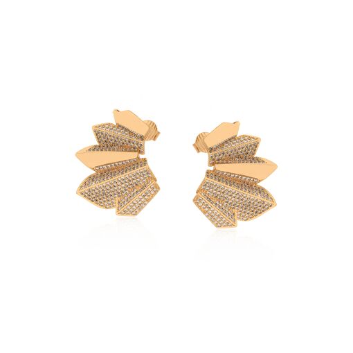 BRINCO EAR CUFF COM ZIRCÔNIAS