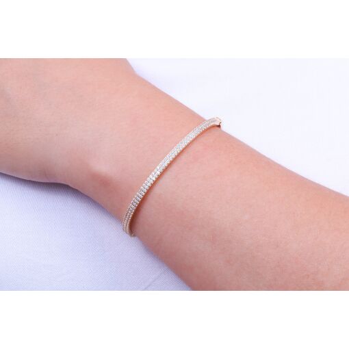 BRACELETE COM ZIRCÔNIAS
