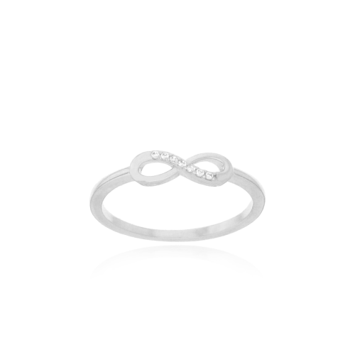 ANEL INFINITO COM ZIRCÔNIAS