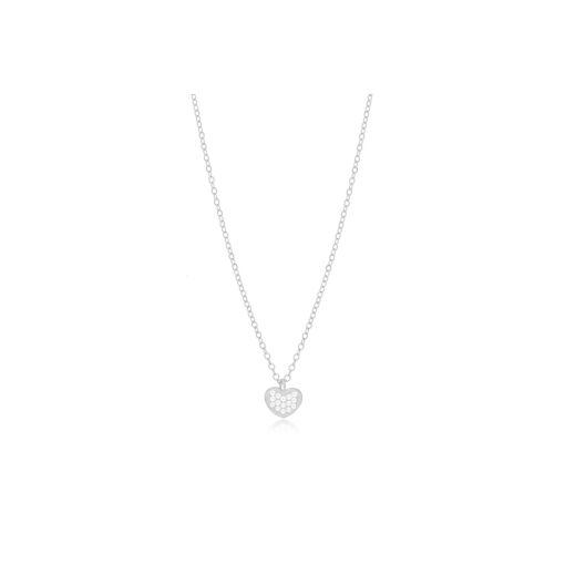 CHOKER COM CORAÇÃO CRAVEJADO