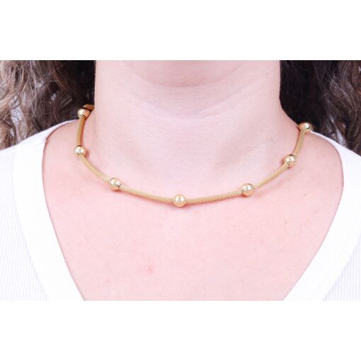 CHOKER COM ESFERAS