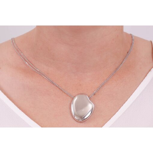 GARGANTILHA PINGENTE OVAL IRREGULAR