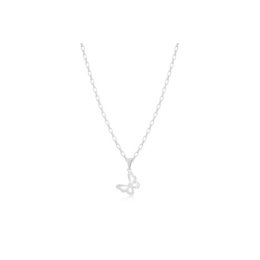 CHOKER COM BORBOLETA