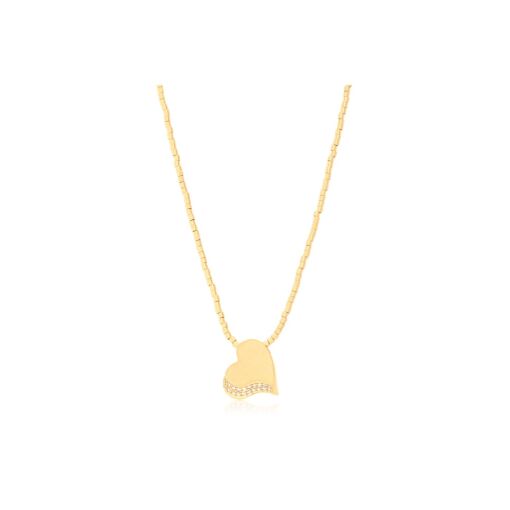 CHOKER COM CORAÇÃO COM ZIRCÔNIAS