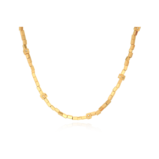 CHOKER COM QUADRADOS
