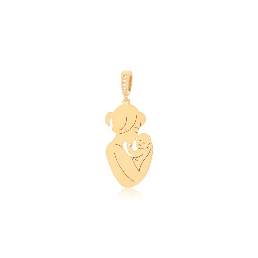 PINGENTE MÃE E BEBÊ