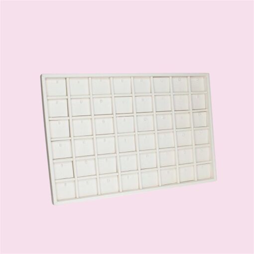 BANDEJA 48 ESPAÇOS COM CARTELA FACTO OFF-WHITE 25X37,5CM