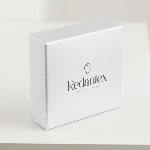 CAIXA RIGIDA 08X08CM PERSONALIZADA VALOR UNITÁRIO P/300 UN
