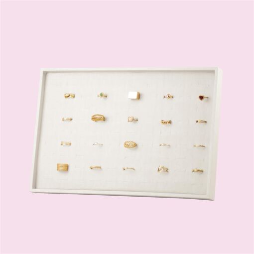 BANDEJA ANEL 90 CORTES H 25X37,5CM FACTO OFF WHITE
