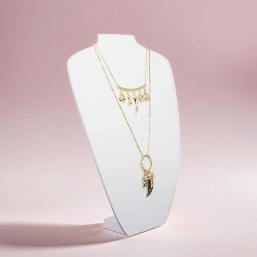 EXPOSITOR BUSTO DIAMANTE