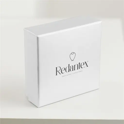 CAIXA RIGIDA 08X08CM PERSONALIZADA VALOR UNITÁRIO P/300 UN