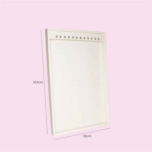 BANDEJA PARA CORRENTES FACTO OFF-WHITE 25X37,5CM