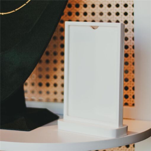 DISPLAY PARA VITRINE COM ACRÍLICO