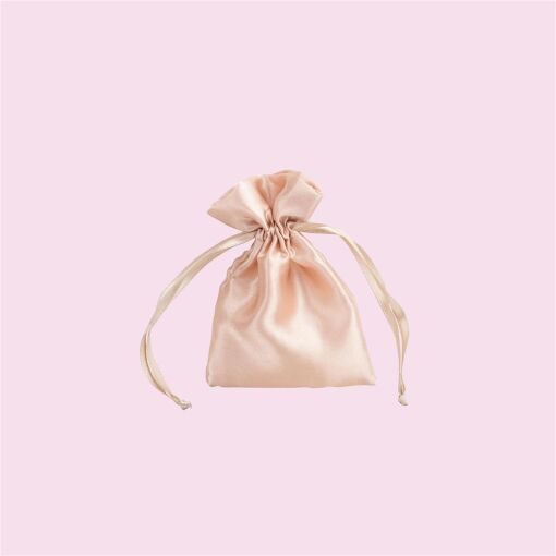 SAQUINHO CETIM 08X11CM ROSE GOLD LISO PCT 10 UNIDADES