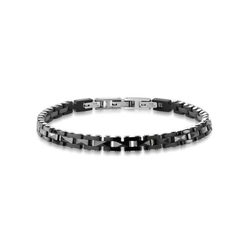 PULSEIRA INTERCALADA E VAZADA EM AÇO