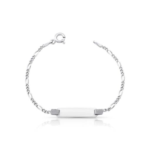 PULSEIRA KIDS COM PLACA RETANGULAR LISA