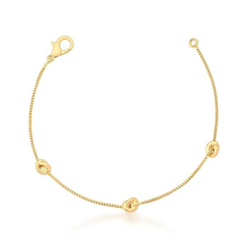 PULSEIRA COM TRÊS NÓ LISOS